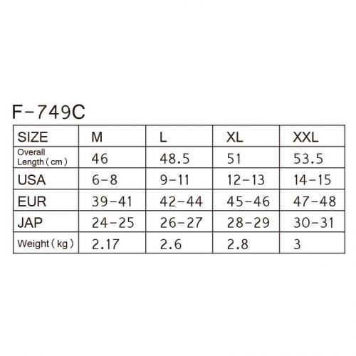 F-749C｜ครีบดำน้ำพร้อมลายพราง