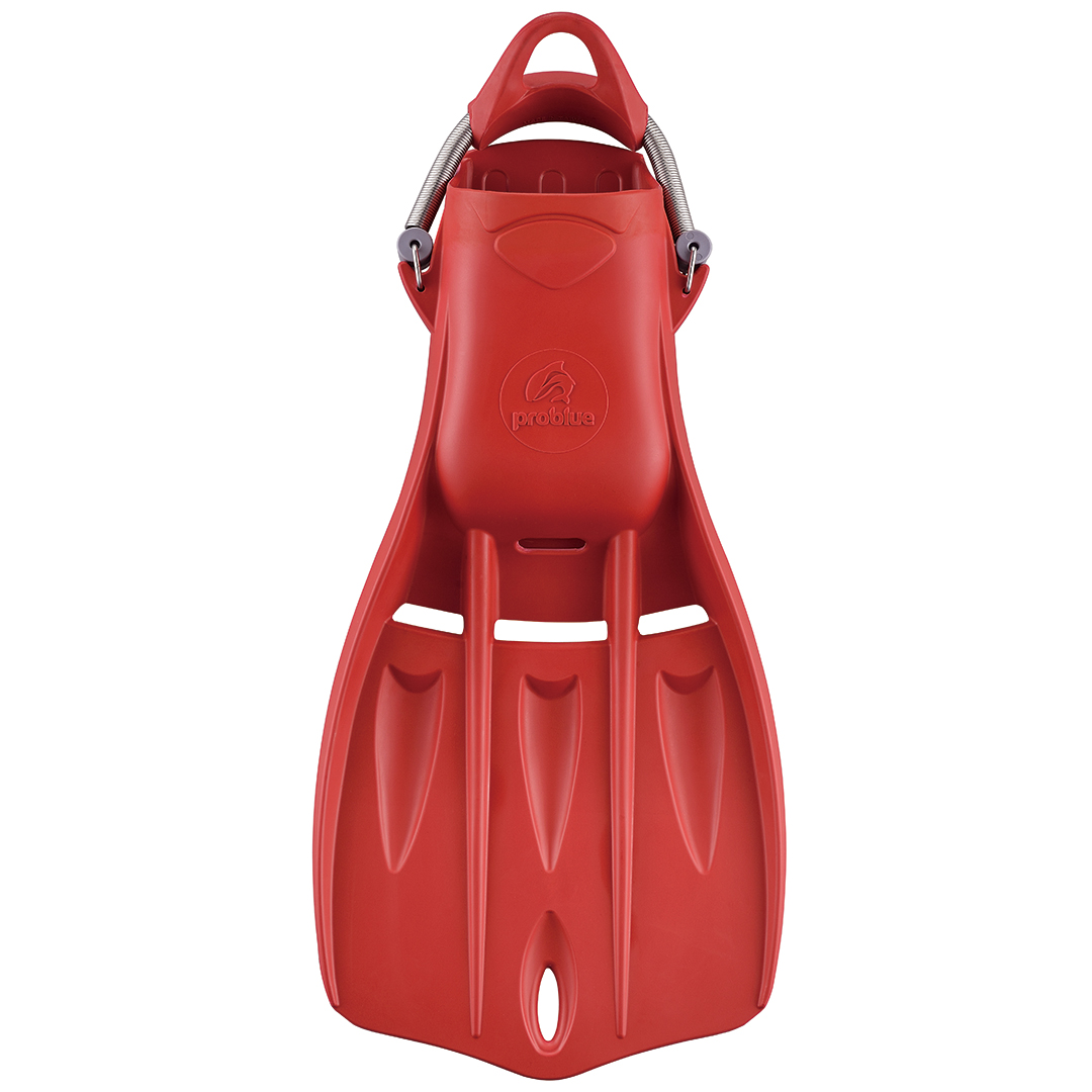 F-750S｜彈簧C型扣 橡膠噴射蛙鞋