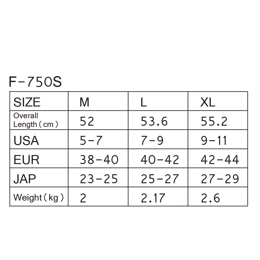 F-750S｜彈簧C型扣 橡膠噴射蛙鞋