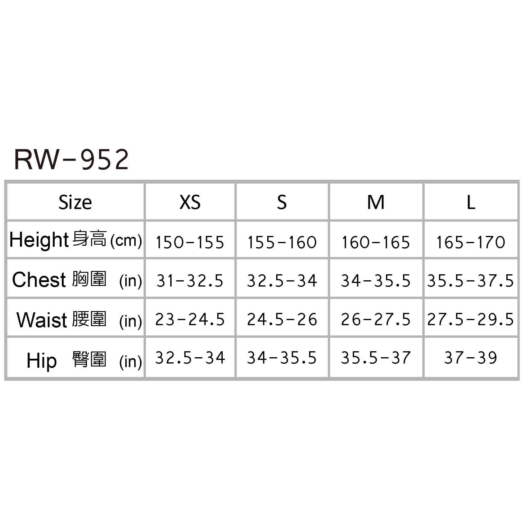 RW-952｜3mm 防寒衣