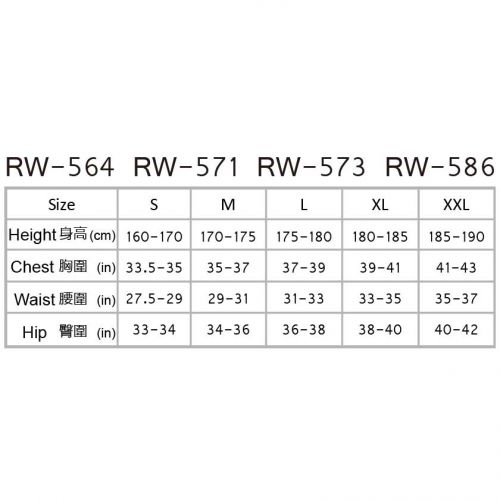 RW-571｜การ์ดผื่นแขนยาว-ชาย