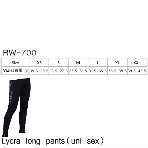RW-700｜กางเกงขายาวไลคร่า(uni-sex)