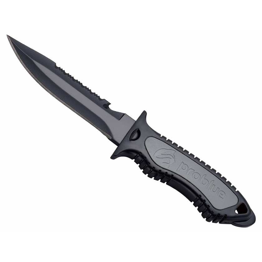 KN-83C｜304 S.S diving knife with black chromium treatment