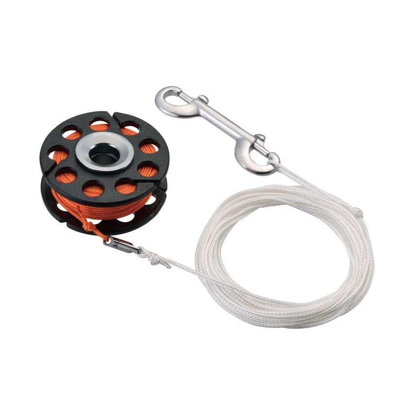 AC-92-9ASD-20M｜自轴轮双色线轴附不锈钢钩