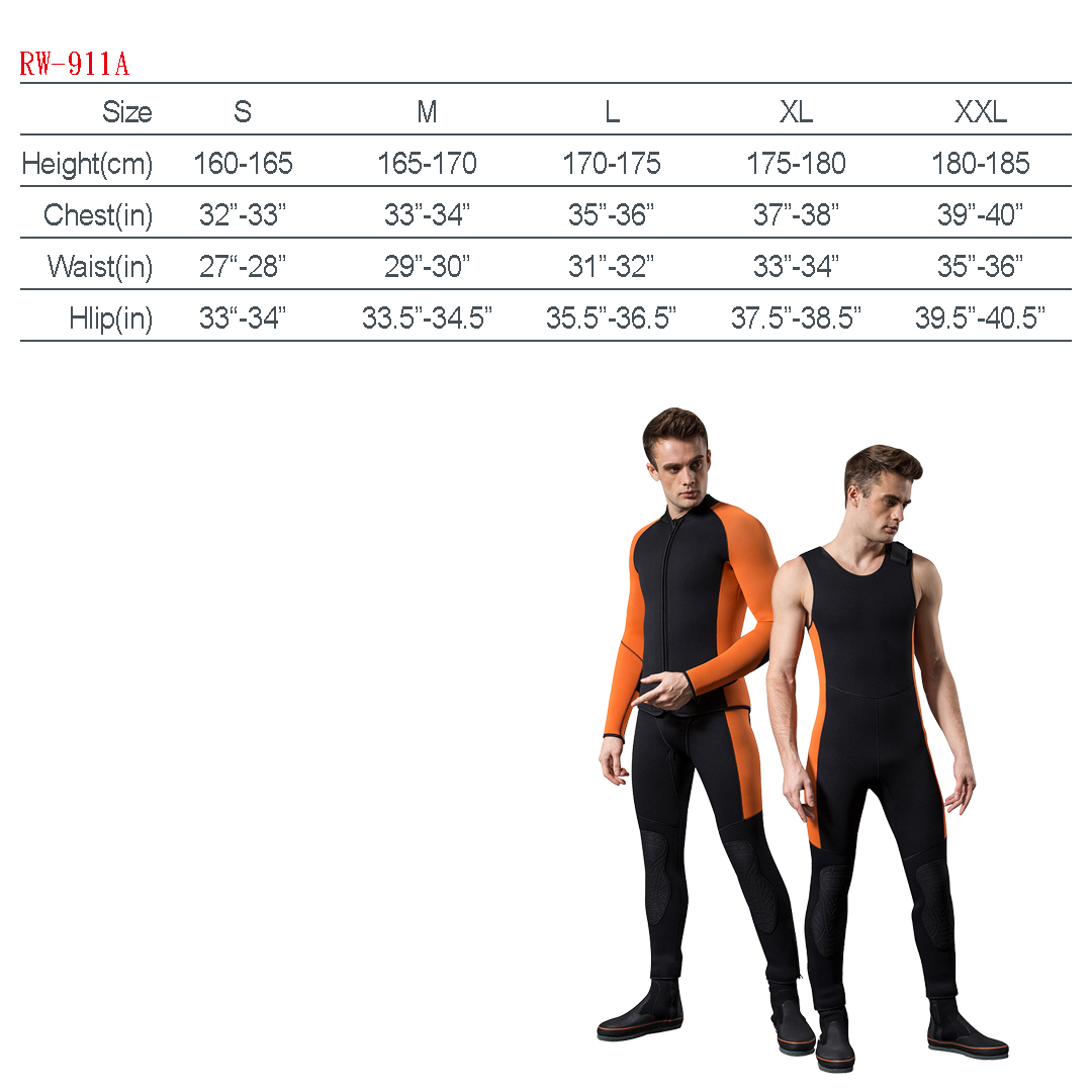 RW-911A3-OR｜2件式防寒衣