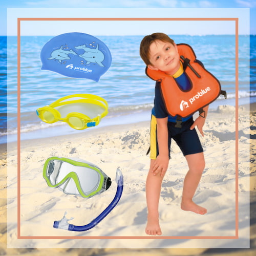 kids scuba gear, children's flippers and snorkel set, scuba diving gear for kids