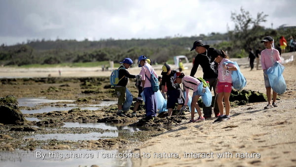 Video aktivitas laut dan pantai bersih 2017