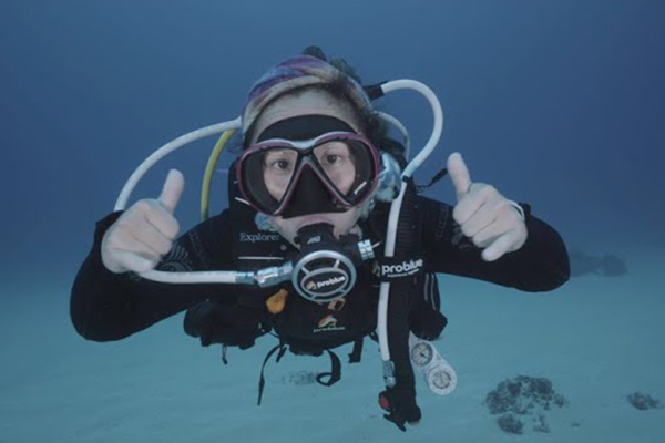 Scuba diving