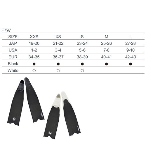 F-797｜Carbon Fiber Free Diving Fin