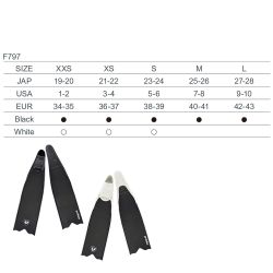 F-797｜Carbon Fiber Free Diving Fin